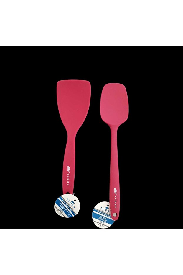 Catarhome Ivory Silicone Set of 2 Silicone Fireproof Nonstick