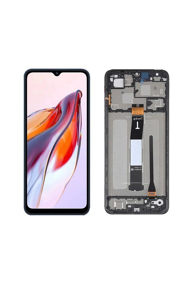 Xiaomi Redmi 12c Lcd Ekran Dokunmatik Çıtalı Siyah - 1