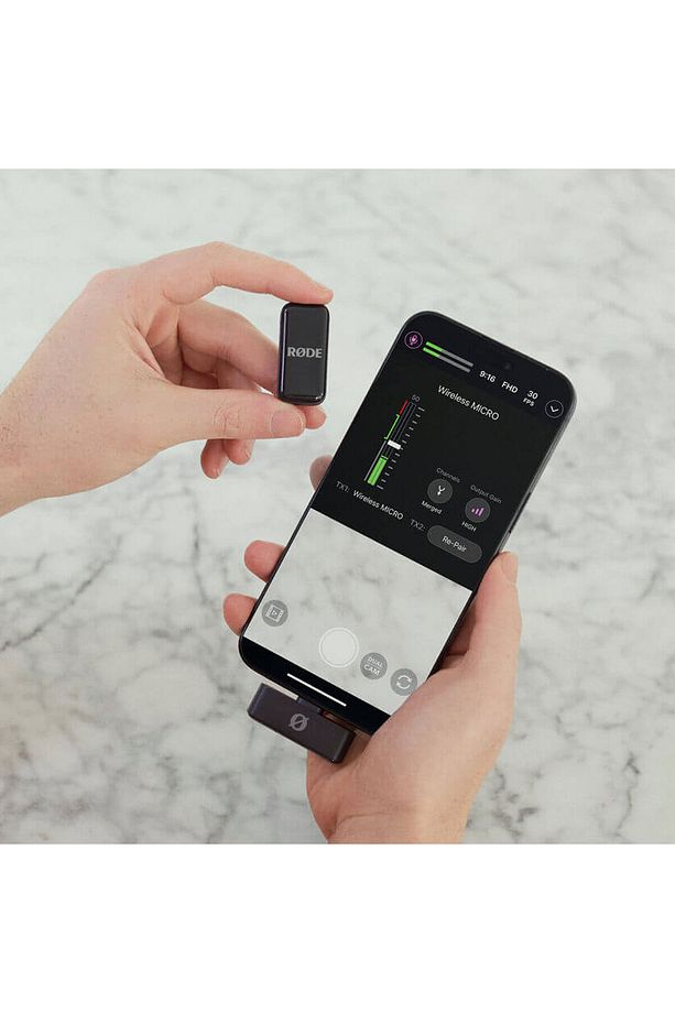 Wireless Micro Type-c İkili Kablosuz Yaka Mikrofonu - 4