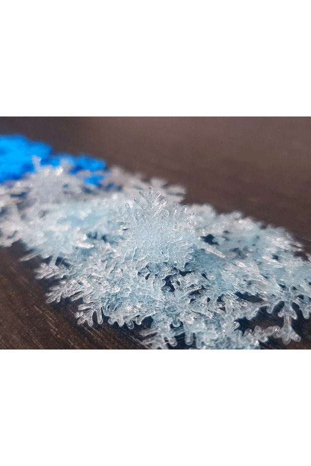 Snowflakes Tree Ornament for Christmas 49 Pieces Snowflakes