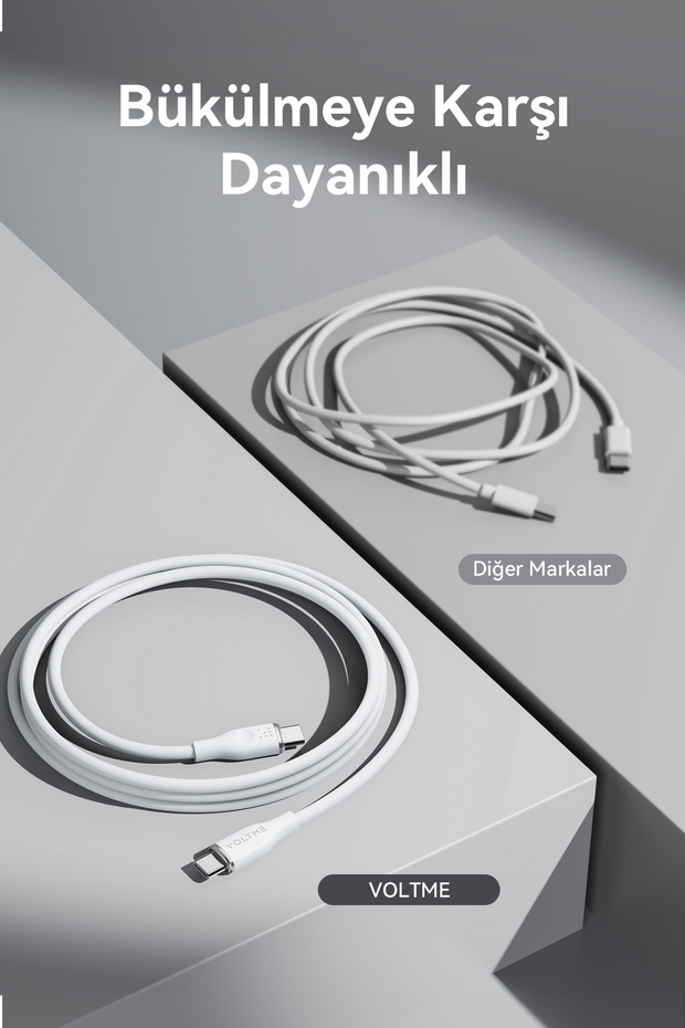 C2036 Powerlink Moss 100w Type-c Şarj Kablosu 1.8m 5a- Beyaz - 5
