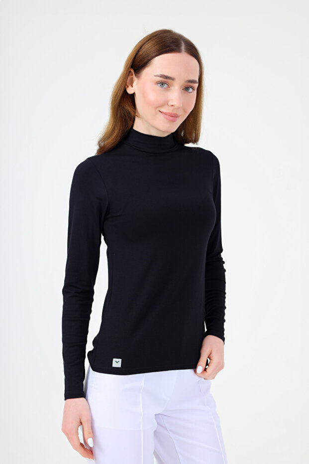 Turtleneck Body Black
