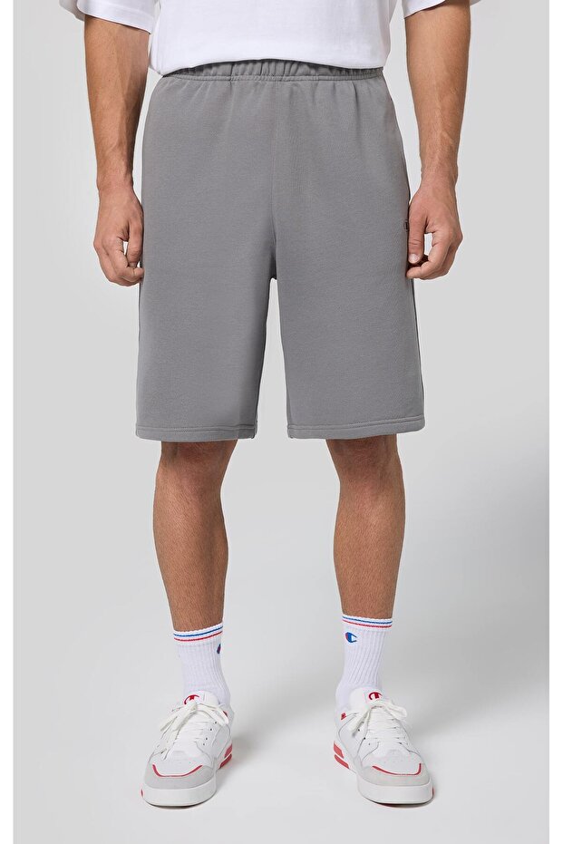 Script Shop Long Bermuda Gri Erkek Şort- 220313-ES072 - 3