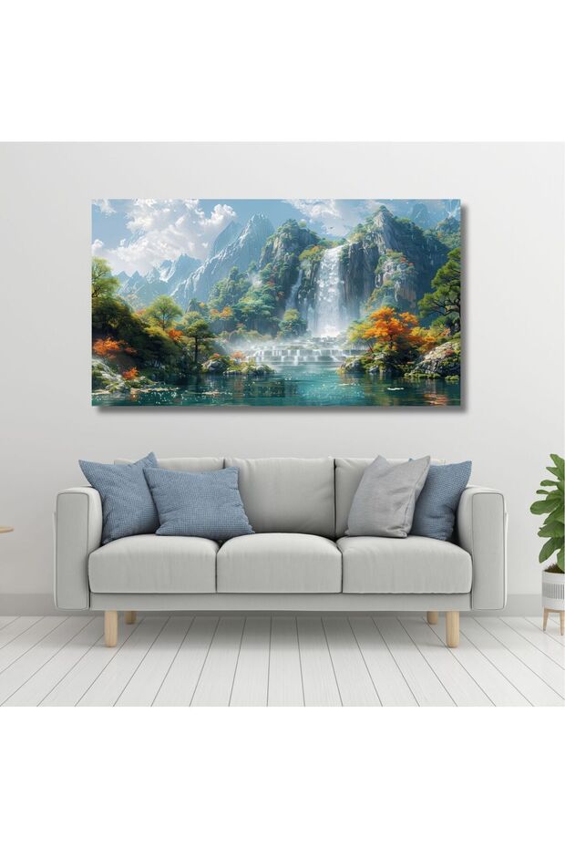 GreatWaterfall Kanvas Tablo - 3