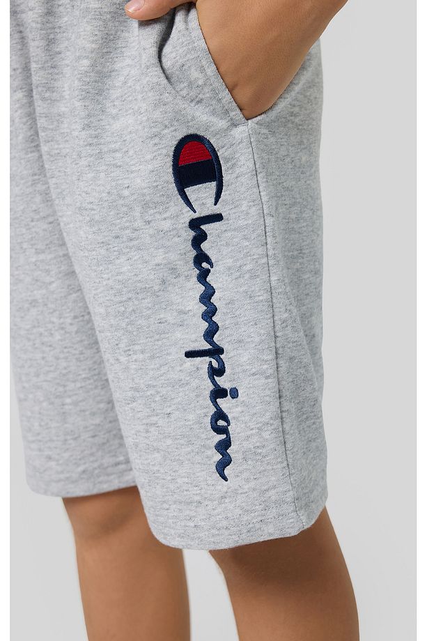 Script Shop Shorts Gri Çocuk Şort-306888-EM021 - 5