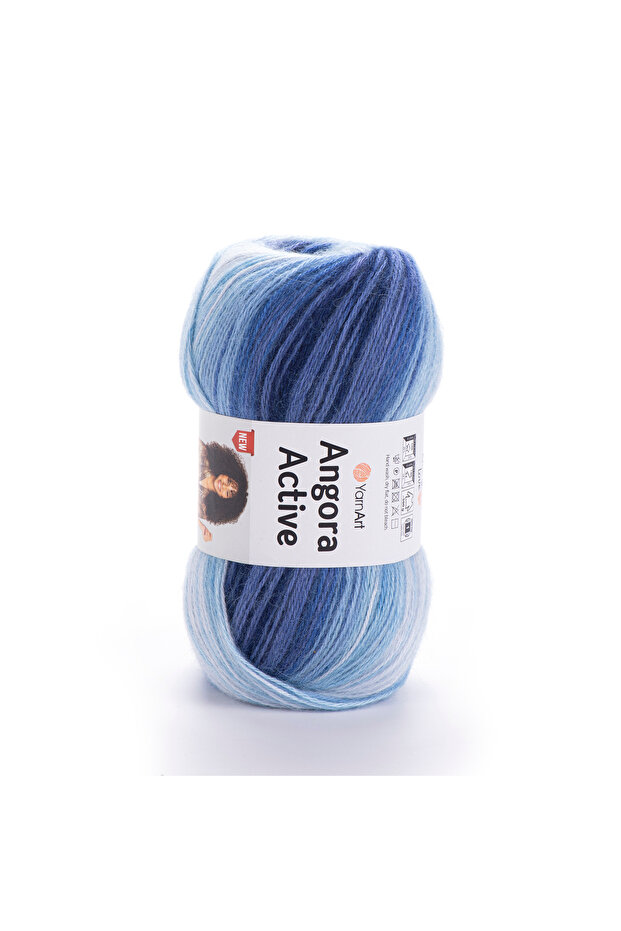 حبل محبوك يدويًا من EBRULI - ANGORA ACTIVE NEW، EBRULI-842