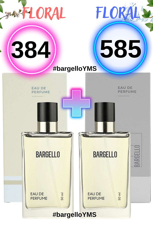 384 Floral Kadın 50ml Ve 585 Floral Erkek 50ml Edp Parfüm - 1