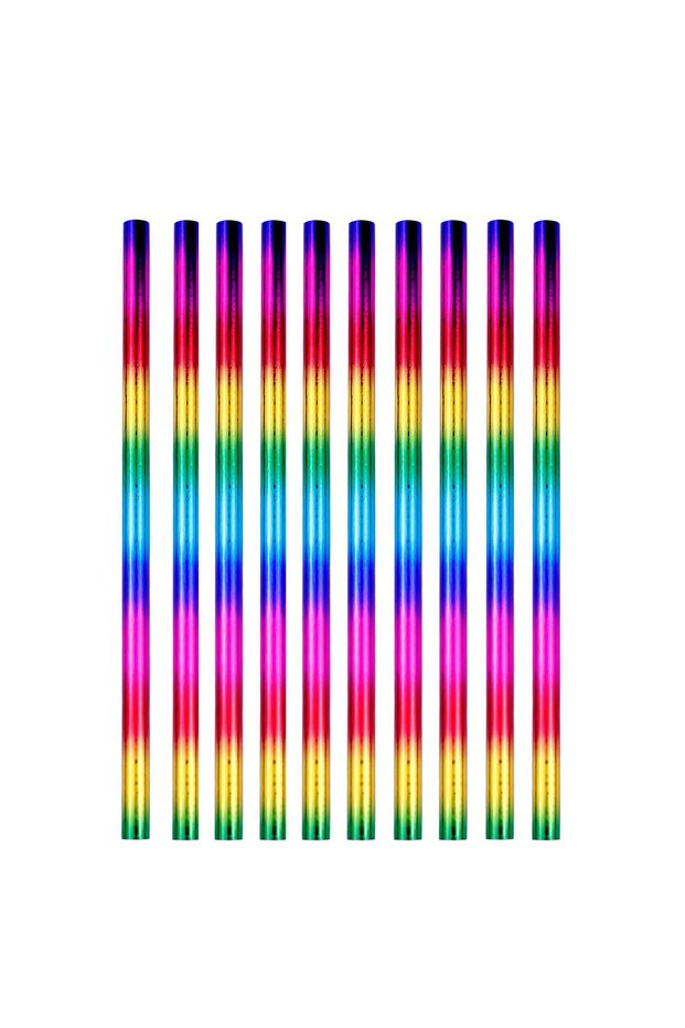 10 Pcs 10 Pcs Rainbow Colored Pencils, 4 Color in 1 Pencil .Suitable for Schools, Students, Sketchin