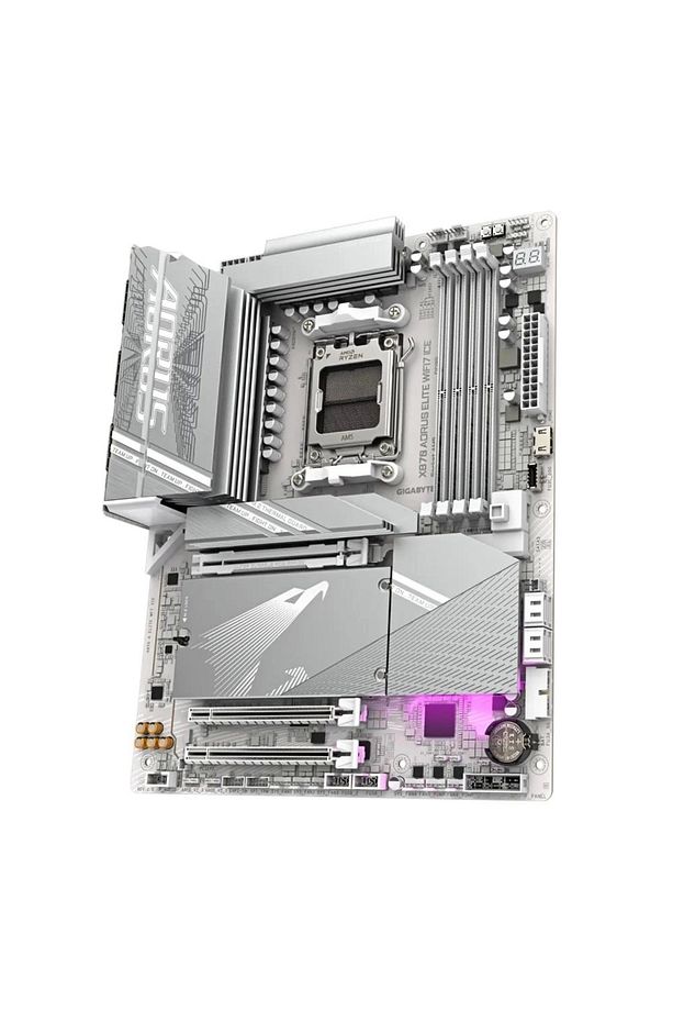 X870 Aorus Elıte Ice Wifi 7 Ddr5 8000mhz (OC) Rgb M.2 Am5 Atx Anakart - 4