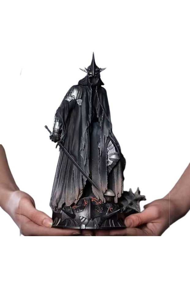 Bandai with box 01 Iron Witch King Nazgul Ringwraith in Lord Rings Action Figure Toys 26cm