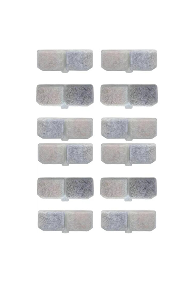 12pcs Filter 3L Cat Water Fountain Auto Recirculate Filter Large Capacity Filtring Cat Water Drinker