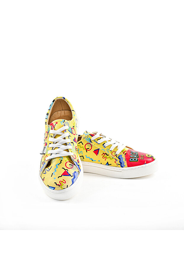 Colorful Printed Women's Sneakers