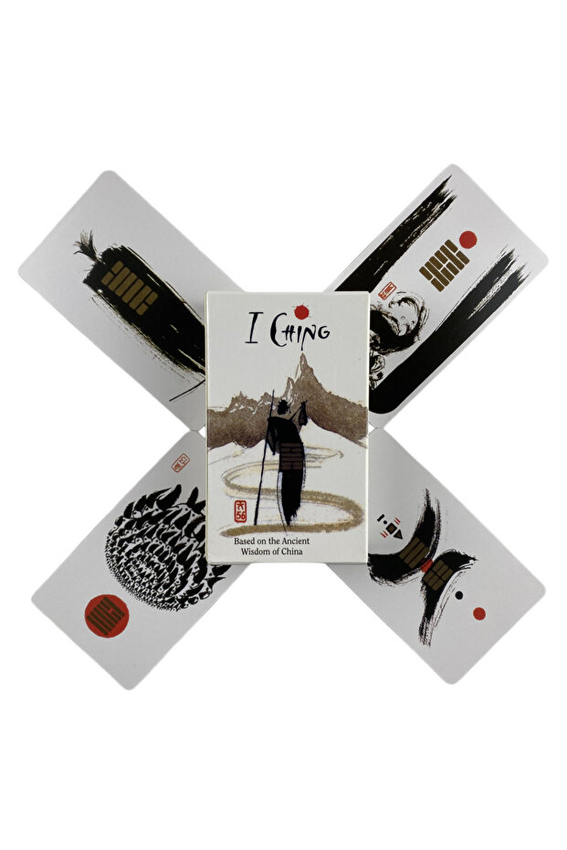 TT227 I Ching Tarot Cards Wisdom Of China A 64 Oracle English Visions Divination Edition Deck Borad