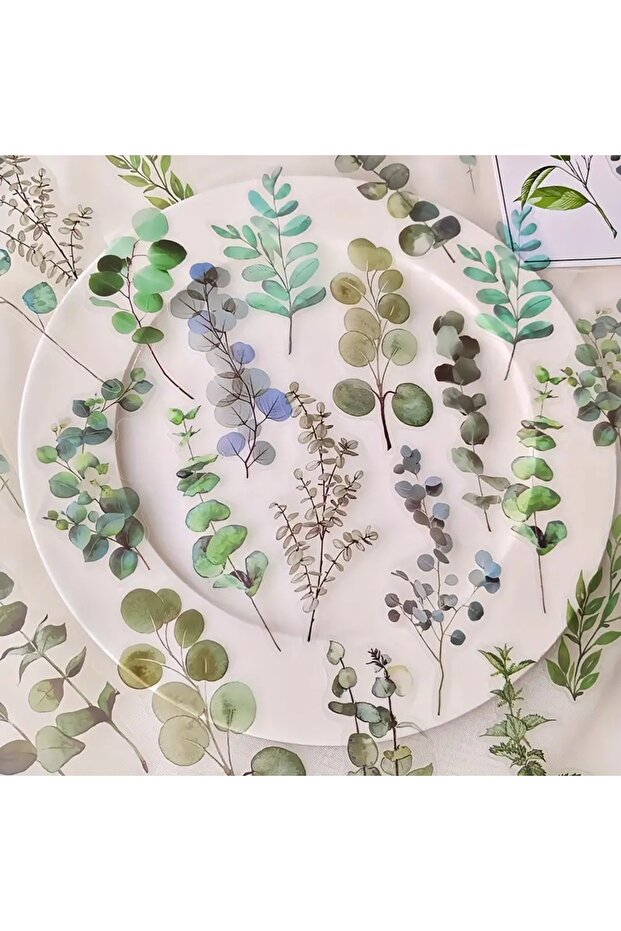 A 40 Pcs/pack Kawaii Creative flower plant Stickers hand tent DIY Stick Labels Scrapbooking Materia.