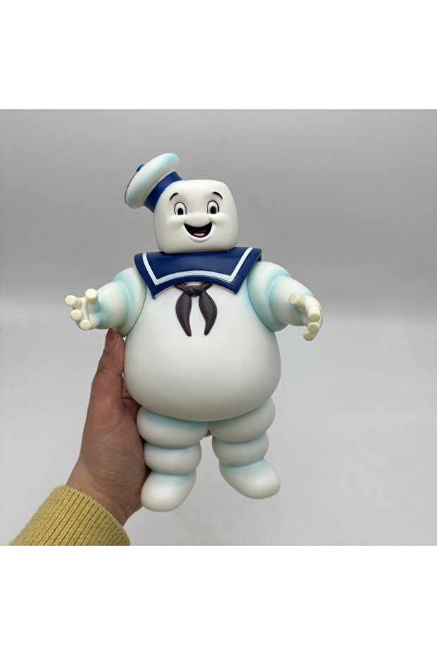 Bandai pack by bag Ghostbusters StayPuft Marshmallow Man Figure Toys 26cm