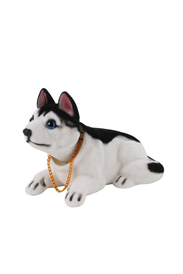 Husky Dog Car Ornaments Doll Husky Beagle St Bernard Shepherd Shake Head Dog Duck Decoration Auto In