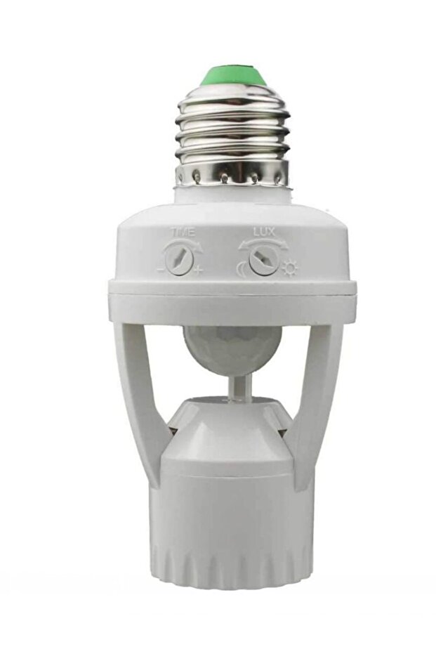 Socket Converter AC100-240V E27 with PIR Motion Sensor Ampoule LED E27 Lamp Base Intelligent Swit... - 7