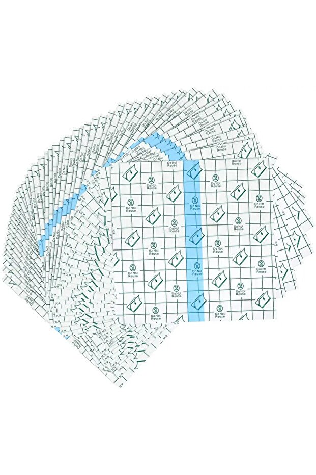 5x 5 50 Pcs PU Waterproof Bandages Disposable Transparent Stretchable Adhesive Bandages Waterproof P
