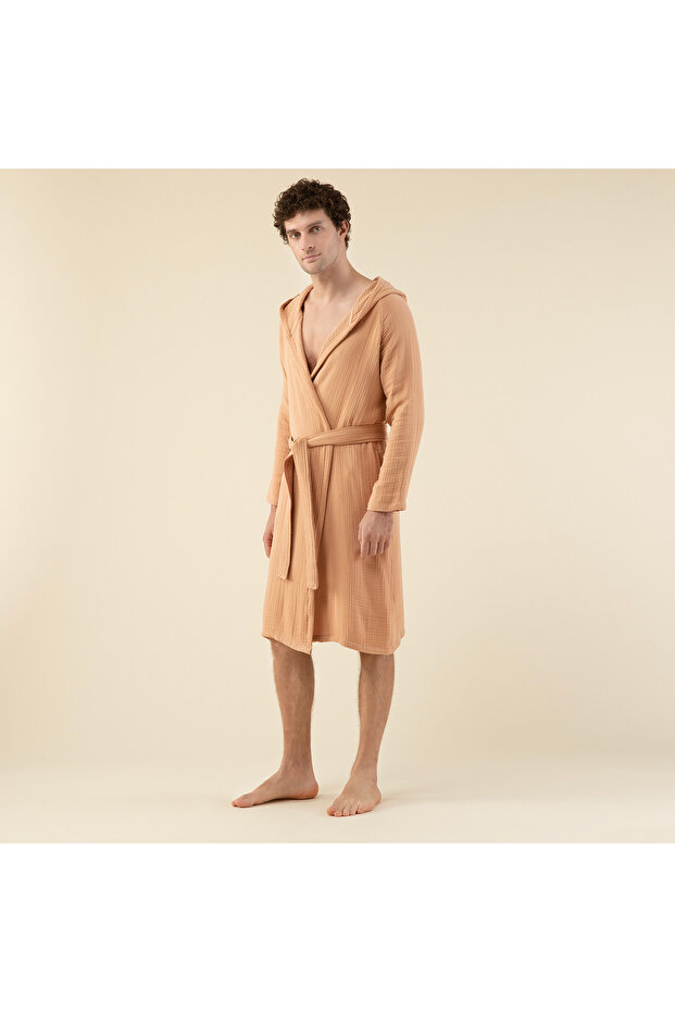 Armin Unisex Bornoz Mango - 5