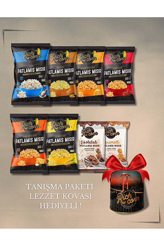 Popcorn Basket - Mixed Condiment and Gift Libretet *Taste Bucket - 1