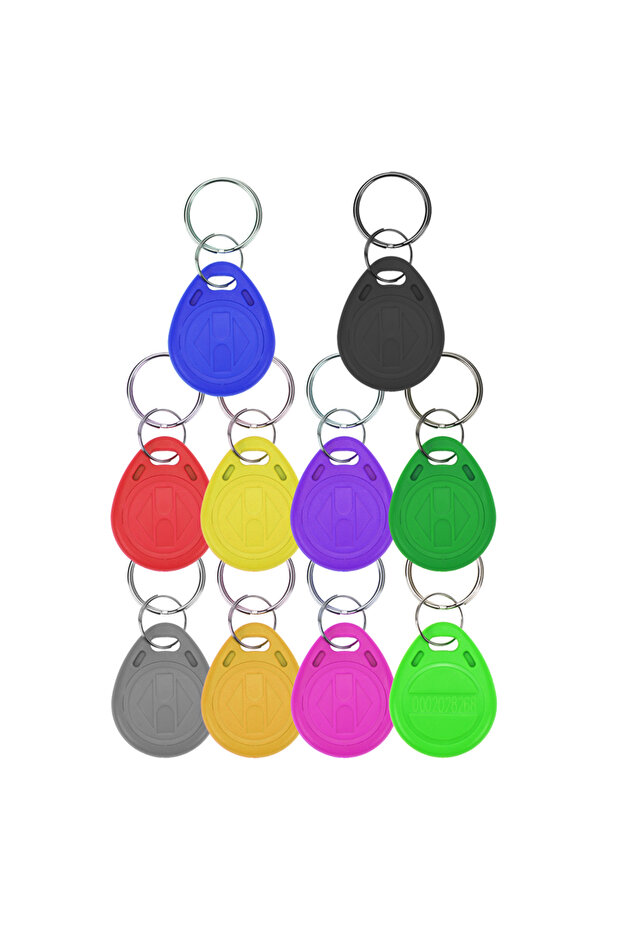 10KeyTK41 10 قطع 125 كيلو هرتز للقراءة فقط RFID TK4100 EM4100 مفاتيح القرب الذكية الآمنة لدخول الباب