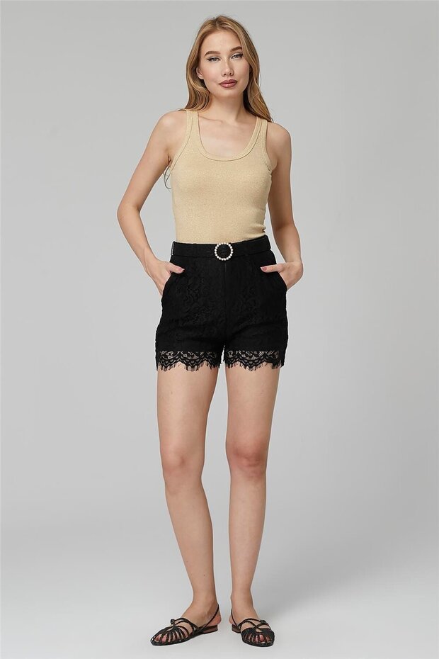 Dantel Şort - 1
