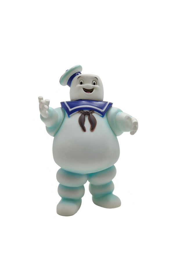 Bandai about 26cm Marshmallow Man 26CM Ghost Stay Puft Marshmallow Man Action Figure Collection Mode