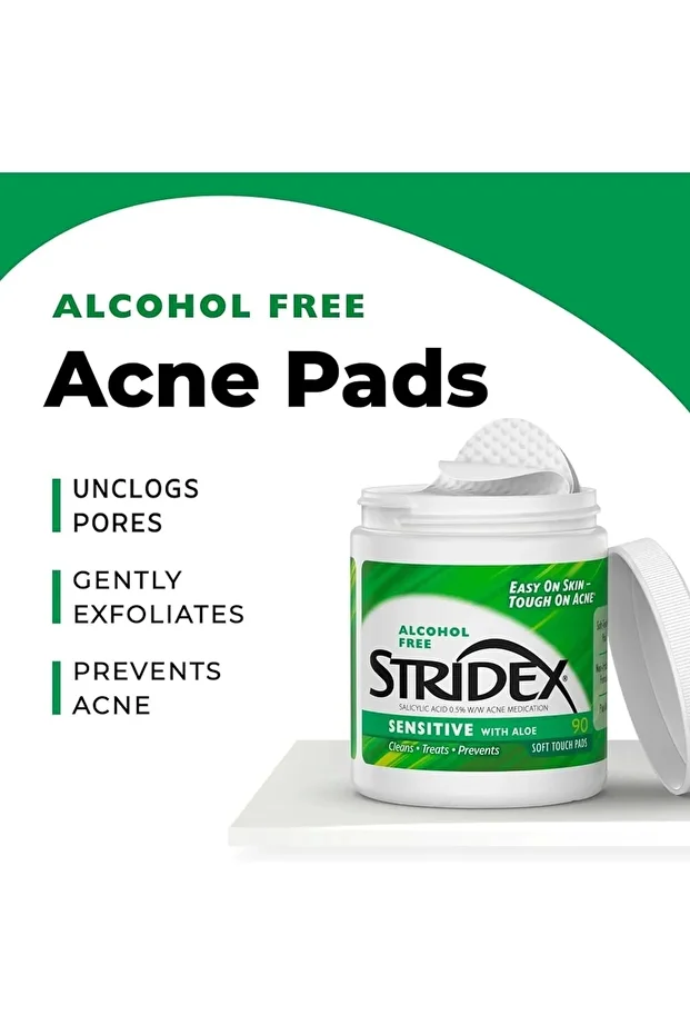Strıdex Sensıtıve Whıt Aloe Akne Kremli Pads 90 Adet - 2