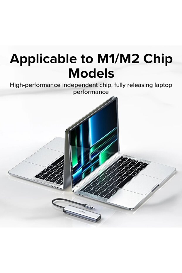 موزع USB-C 5 في 1 من Llano باللون الرمادي، محطة إرساء لأجهزة الكمبيوتر المحمولة، موزع USB3.0 بدقة 4k60hz، واجهة HDMI متعددة، Pd - 5