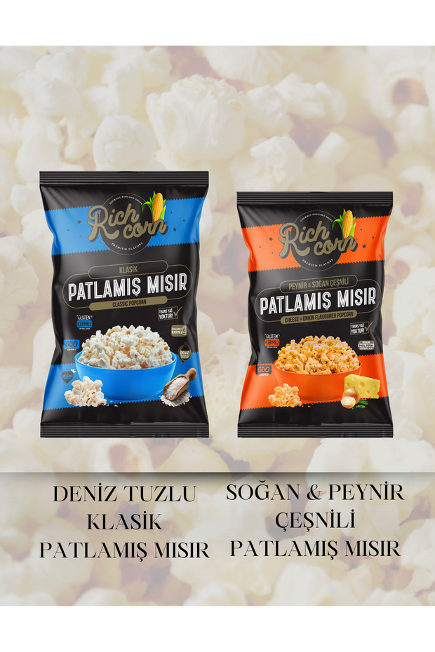 Popcorn Basket - Mixed Condiment and Gift Libretet *Taste Bucket - 3