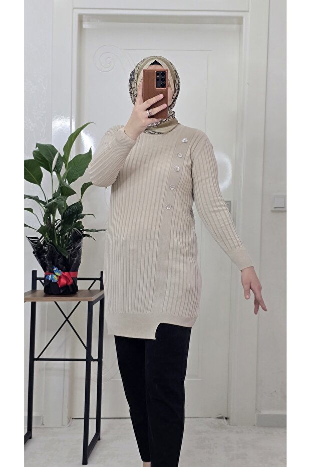 Merserize triko tunik - 2