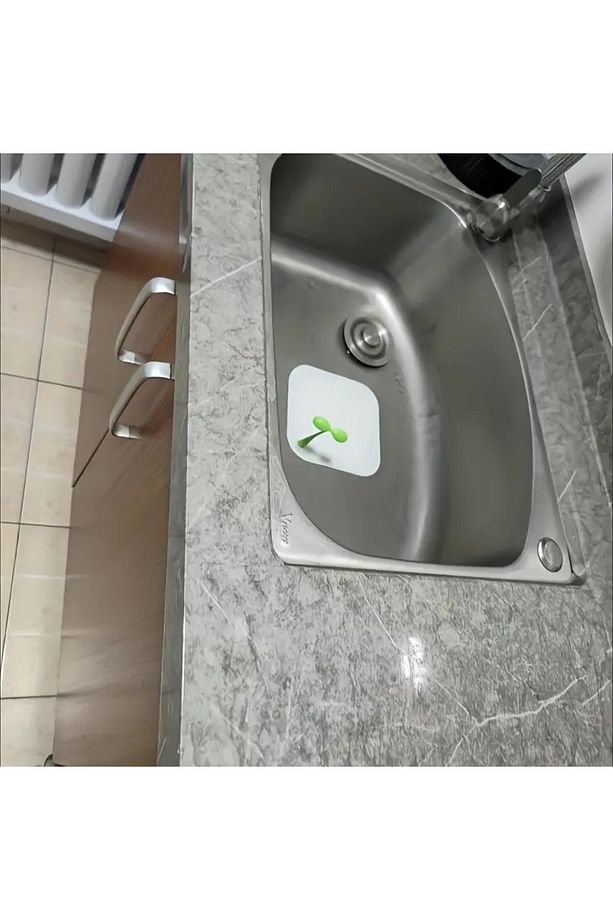 1 RULO Atina Grisi Mermer Desenli Yapışkanlı Folyo - 60 CM x 5 MT Dekoratif Çözüm - 4