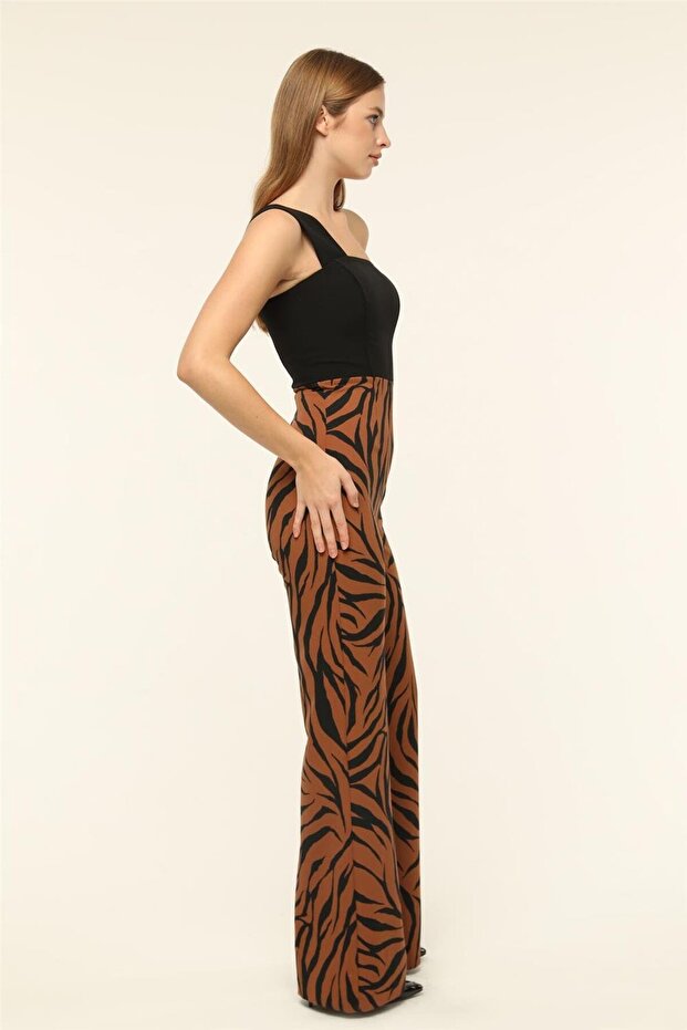 Zebra Desenli Tulum - 3