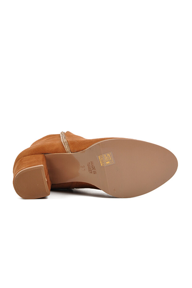 Taba Süet Kadın Bot - 5