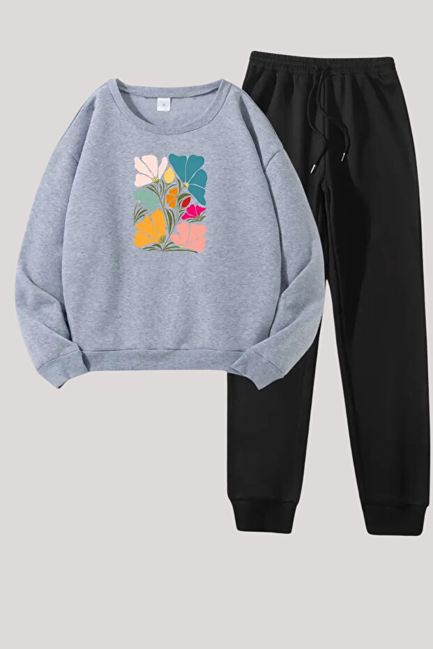 Cotton Large Size Unisex Tracksuit