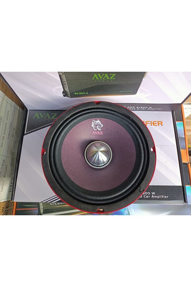 200 Rms 20 Cm Kurşun Göbek Midrange M20-200 - 1