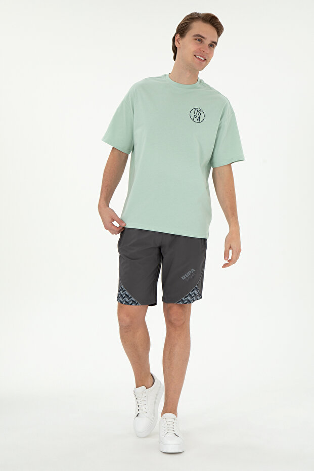 Erkek Antrasit Örme Şort 50301141-VR006 - 3