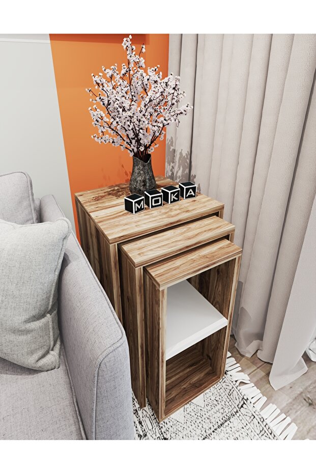 Üçlü Zigon Sehpa - 1