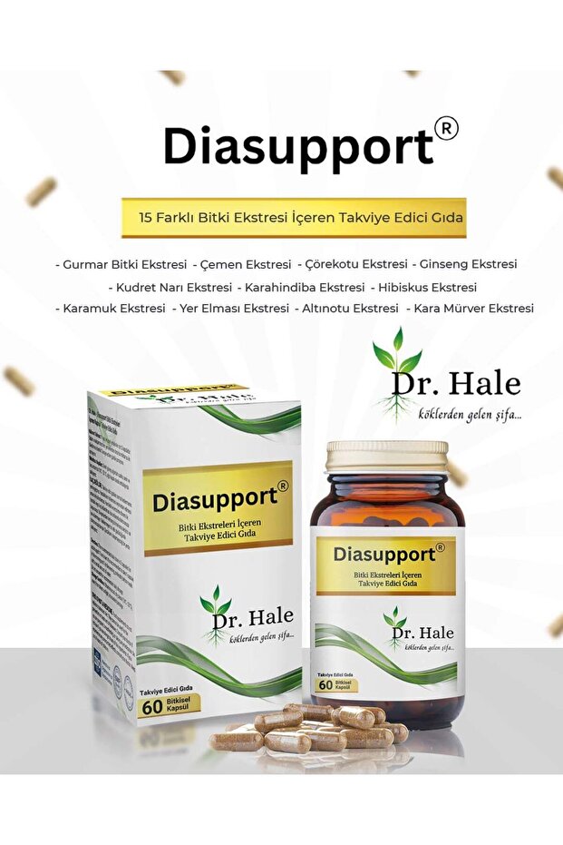 Diasupport Gurmar Içeren Kapsül 60 Bitkisel Kapsül - 1