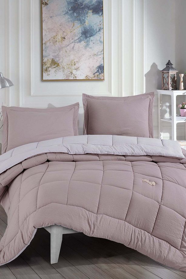 Violet Comfort Uyku Seti Tek Kişilik Gülkurusu - 1