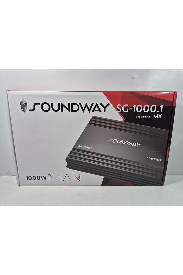 Mono Amfi 1000 RMS – SG-1000.1 Bass Anfisi – Bass Kontrollü Mono Anfi - 5