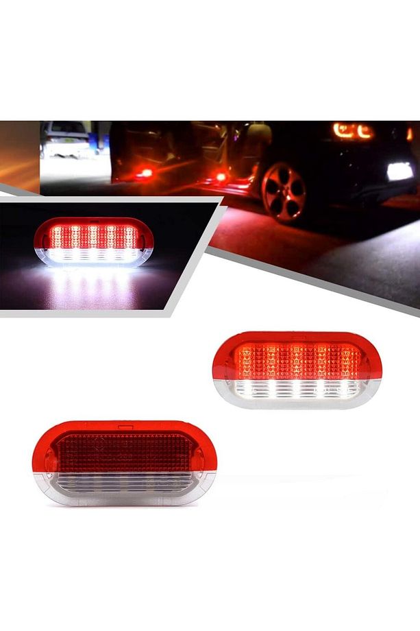 Volkswagen Jetta Mk5 ve Mk6 Uyumlu Kapı Altı LED Seti - 2 Adet - 1