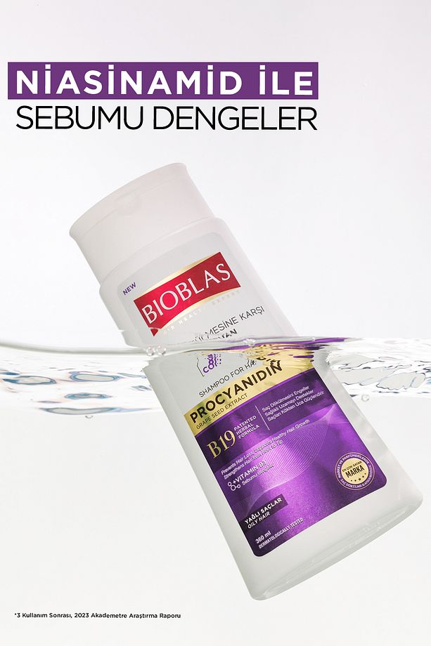 Procyanidin Yağlı Saçlar İçin Arındırıcı Şampuan 360 Ml - Saç Dökülmesine & Yağlanmaya Karşı - 5
