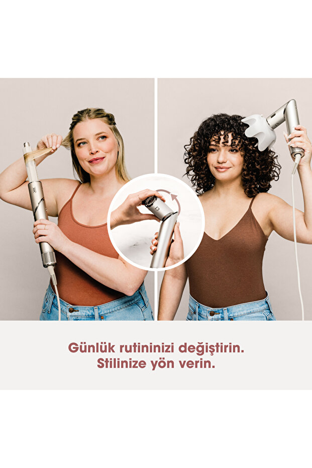 FlexStyle 5-in-1 Saç Kurutma & Şekillendirme Sistemi - Stone - 3