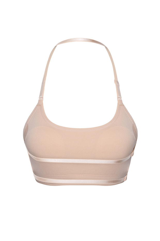 Ten Seamless/Dikişsiz 4 Farklı Bağlama Kaplı Askılı Bralette Dekolte Sütyeni THMSS25SU00004 - 12