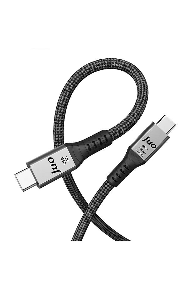 Usb 4.0 240w 40gbps Thunderbolt 4 8k 60hz Usb-c Görüntü Aktarım Ve Type-c Hızlı Şarj Ve Data Kab - 2