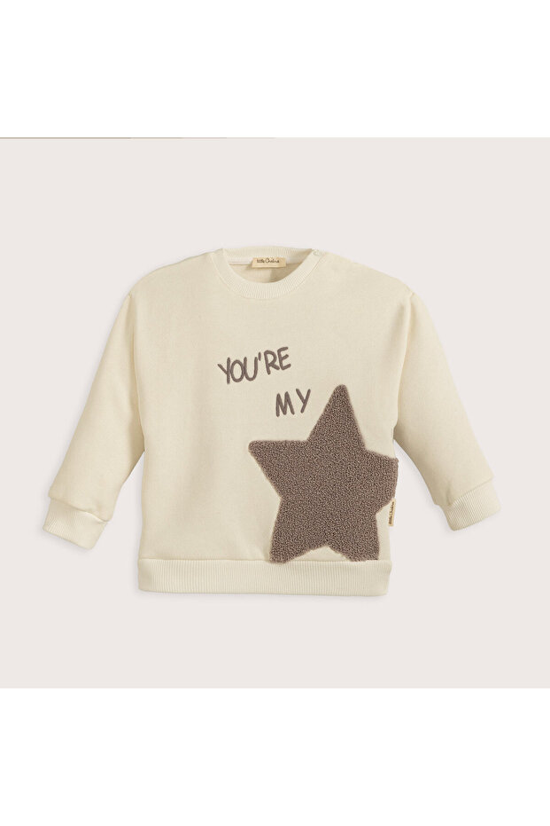 Dream Cloud Sweatshirt Ekru - 1