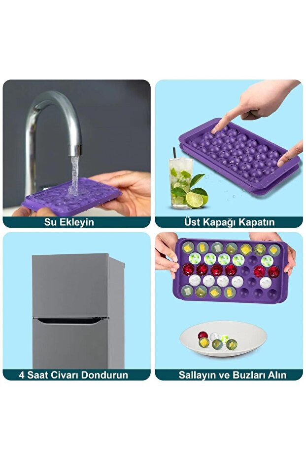 Küre Buz Kalıbı 33 Lü GKH - 1