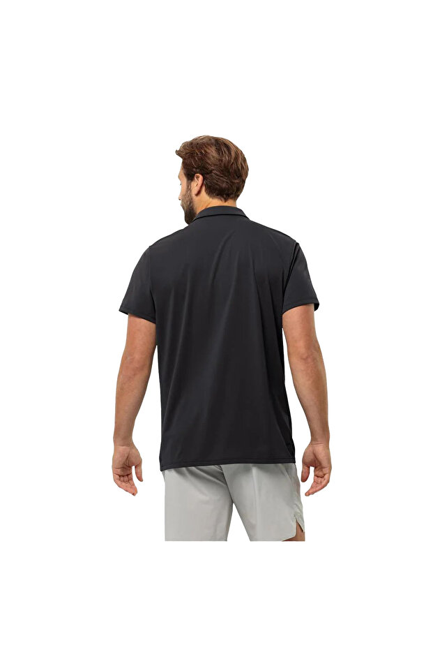 Prelight Trail Erkek Siyah Polo Tişört ERKEK POLO T-SHIRT 1810121TR - 3
