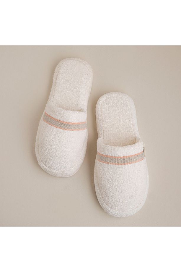 Derin Unisex Terlik Ekru/Mango - 1
